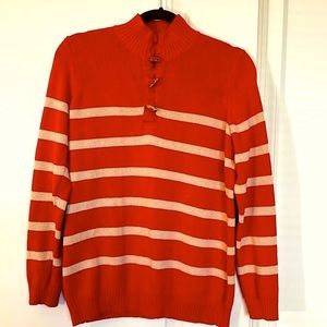Beautiful Red sweater from Liz Claiborne / Large (100% cotton)